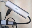 宏碁（acer）Typec/USB转2.5G网口10Gbps扩展坞分线器笔记本网线转接头转换器拓展坞适用笔记本电脑台式机HUB 实拍图