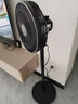 美的（Midea）【超级单品】七叶轻音立式电风扇家用柔风落地扇台式桌面小型风扇大风量节能摇头宿舍电扇 SAF30AB 实拍图