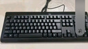 双飞燕（A4TECH) KB-8A 有线键盘 办公打字专用台式电脑笔记本外接薄膜键盘 USB接口 黑色 实拍图