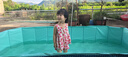 西哈泳士免充气折叠儿童游泳池家用室外小孩婴儿游泳桶成人大型户外支架 2.6米【乐享套餐+支架滑梯】泳池 实拍图
