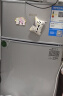 奥克斯小冰箱家用小型迷你冷藏冷冻两用出租房宿舍用节能省电寝室办公室电冰箱 【店长推荐】BCD-22A126D银【节能省电】 实拍图