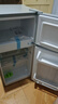 新飞 FRESTEC冰箱小型租房用 一级能效冷 藏冷冻两用1-2人家用小冰箱 出租房双门电冰箱办公室两门 25年升级款 66A122 一级能效【带净味盒】银 实拍图