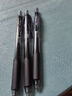 派通（Pentel）BLN105按动黑色中性笔高颜值0.5mm签字笔商务学生速干水笔水性笔文具 黑色5支装 实拍图