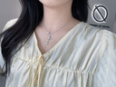 APM Monaco[杨紫同款]六芒星项链女生设计感生日礼物时尚饰品送女友生日礼物 经典三颗六芒星项链 实拍图