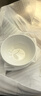 晟普（shengpu）唐山骨瓷碗家用纯白陶瓷饭碗微波炉米饭碗面碗汤碗粥碗吃饭碗餐具 4.5英寸奥碗标准饭碗【10个装】 实拍图