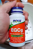 诺奥（NOW）EGCg绿茶提取物 儿茶素 多酚萃取高含量 400mg 90粒 两瓶装 实拍图