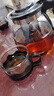 【京东物流】茶壶套装整套茶具大容量玻璃茶杯带滤网耐高温泡茶具 1000ML一壶+四杯套装 实拍图