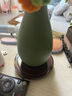 东方泥土 新中式禅意干花插花瓶陶瓷器餐桌摆件客厅电视柜玄关装饰品 T39-04E 玉净瓶 （绿色） 晒单实拍图