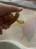 弭黎婴儿安抚奶嘴0-6个月新生儿玩具防胀气仿母乳口欲期牙胶日夜款 实拍图