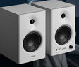 漫步者（EDIFIER）MR4 有源监听2.0音箱  HIFI音质 多媒体电脑电视音响 桌面音响 白色 实拍图