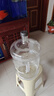 拜杰水桶手提式纯净水桶户外塑料茶水桶饮水桶矿泉水大桶储水桶大容量 透明款19L【特厚PC全新料】 实拍图