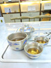 讲茗堂鎏纯银茶具一鹿有你旅行茶具一壶三杯快客杯送礼品物长辈领导男士 银上画-一鹿有你一壶三杯旅行茶 晒单实拍图