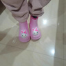 牧童儿童雨鞋3-7岁男女童雨靴卡通轻便幼儿园宝宝水鞋 粉色小兔子 150 实拍图