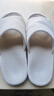 果洛菲（GUOLUOFEI）日式棉麻拖鞋春秋居家室内木地板情侣亚麻拖鞋男四季 米色 36-37  实拍图