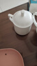 陶相惠陶瓷茶杯带盖办公室茶杯骨瓷纯白会议水杯260ml小号陶瓷杯子定制 实拍图