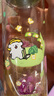 膳魔师（THERMOS）儿童水杯Tritan线条小狗便携直饮杯带提手便携大容量学生杯BBSJ 实拍图