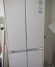海尔（Haier）小红花系列418升594mm专业超薄零嵌十字T型家用电冰箱一级能效BCD-418WGHTDB9WVU1国家补贴20% 实拍图