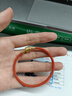 周生生【细绳】黄金转运珠Charme串珠配绳3mm不锈钢绳男女 Y17 实拍图