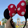 迪士尼（Disney）毛绒玩具正版发饰卡通女孩扮装饰品米奇老鼠生日礼物 米妮发箍 实拍图
