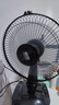 英将电风扇台式家用摇头静音台扇大风夏天学生宿舍小型电扇转页落地扇 台扇12寸五扇叶 实拍图