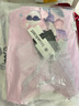 播倪妮同款T恤女2024新款商场同款休闲宽松印花新款短袖BDR2YD1019 R10雾粉 M 实拍图