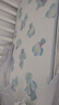 babycare婴儿凉席宝宝透气吸汗婴儿床冰丝席儿童水洗泡泡树蓝56*100CM 实拍图