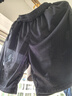 浪莎家居裤女五分短裤夏季冰丝薄款休闲运动裤可外穿宽松睡裤 黑色 L 实拍图