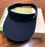 蕉下（beneunder）帽子男防晒帽遮阳帽运动吸汗网球帽空顶帽DS567深蓝灰 实拍图