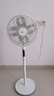 美的（Midea）【幸运草安睡1S】一级能效直流变频声控电风扇家用遥控卧室静音落地扇台式桌面抗菌大风力转页扇 实拍图
