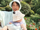 浪莎（LangSha）冰丝防晒衣女夏季遮阳防晒服骑行透气防紫外线薄款宽松防晒外套女 浅绿色 均码（80-160斤） 实拍图