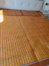 黛安居麻将凉席竹席子麻将席 双人夏天单人宿舍学生可折叠块竹垫空调席 咖啡双牛筋-包边款【性价比高】 三件套 凉席+2个枕套 180cm*200cm 实拍图