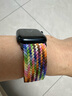 BHO【热销100万+】适用苹果手表表带apple iwatch s10/s11表带ultra3/2/s9/8/7磁吸编织se3男生女士款 磁吸版【光芒新彩虹】 【38/40/41/42mm】表盘通用 实拍图