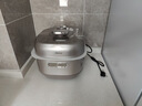 美的（Midea）【国家补贴】电压力锅IH速嫩感 0涂层高压锅5升家用煲汤智能预约电饭煲自动排气健康钢胆MY-S5879K 实拍图