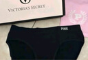 维多利亚的秘密（Victoria's Secret）PINK 夏季舒适无痕3A抗菌抑菌LOGO中腰包臀内裤三角裤女 2ODJ银灰色-光面款 11247228 1条 S 实拍图