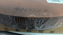 美厨（maxcook）乌檀木砧板菜板 圆形实木切菜板剁肉墩加厚案板家用 大号36*3cm 实拍图
