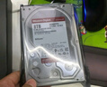 西部数据（WD） NAS机械硬盘 WD Red Plus 西数红盘 8TB 5640转 256MB SATA CMR垂直 网络存储 3.5英寸 WD80EFPX 实拍图