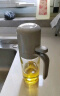 小熊（Bear）油壶 调料瓶抗菌玻璃油瓶酱油瓶600ml 自动开合不挂油CX-W0058 实拍图