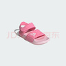 阿迪达斯（adidas）儿童凉鞋夏季男女大小童沙滩鞋  IH3634粉/白  实拍图
