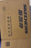 斯凯奇（Skechers）女鞋夏季小白鞋蕾丝休闲运动熊猫鞋黑色增高厚底老爹鞋11959 白色/WHT 35 实拍图