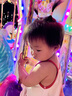 糖果毛巾高弹力儿童宝宝发圈不伤橡皮筋弹性皮筋头发可爱女童头绳 无接缝儿童毛巾圈-300根颜色随机 实拍图