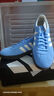 adidas T头鞋 VL COURT复古板鞋德训鞋男女阿迪达斯轻运动   蓝色/亮白/树脂黄(推荐女生选小半码)   43 实拍图
