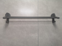 百悍吸盘毛巾架卫生间置物架浴室免打孔厕所洗手间挂件套装卫浴收纳 实拍图
