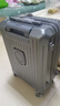 纯奢（CHEYSIR）五轮超大容量行李箱万向轮PC拉杆箱男女学生旅行箱密码箱包皮箱子 旗舰款-星空灰·杯架+USB充电口 20英寸 【常规4轮-登机箱】 实拍图