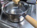 爱仕达（ASD）奶锅316L不锈钢18CM加厚复底辅食锅小锅电磁炉燃气通用NS18B13WG 实拍图