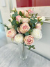 生喜朗轻奢仿真花假花玫瑰花束绢花生日送女友干花客摆设厅装饰餐桌摆件 实拍图