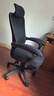 卡弗特人体工学椅电脑椅家用久坐舒适电竞椅宿舍椅子办公人体力学座椅 二代【黑框黑】弹簧坐垫/带搁脚 联动扶手 实拍图
