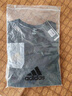 阿迪达斯 （adidas）t恤男夏季运动透气轻薄宽松棉短袖 黑/金（经典款） XL  实拍图