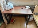 宅仕达电脑桌台式书桌学习桌简易办公培训桌家用写字电竞长条桌子DNZ-04 深胡桃-升级全桌加厚100*60cm 实拍图