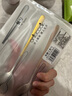 onlycook304不锈钢勺子 不掉色汤勺西瓜勺饭勺长柄甜品勺搅拌勺-主图3只 实拍图