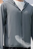 廷毅防晒衣男士冰丝防晒服夏季户外钓鱼服轻薄透气皮肤衣定制LOGO印字 黑色【可拆卸帽檐】 2XL 【150-170斤】 实拍图